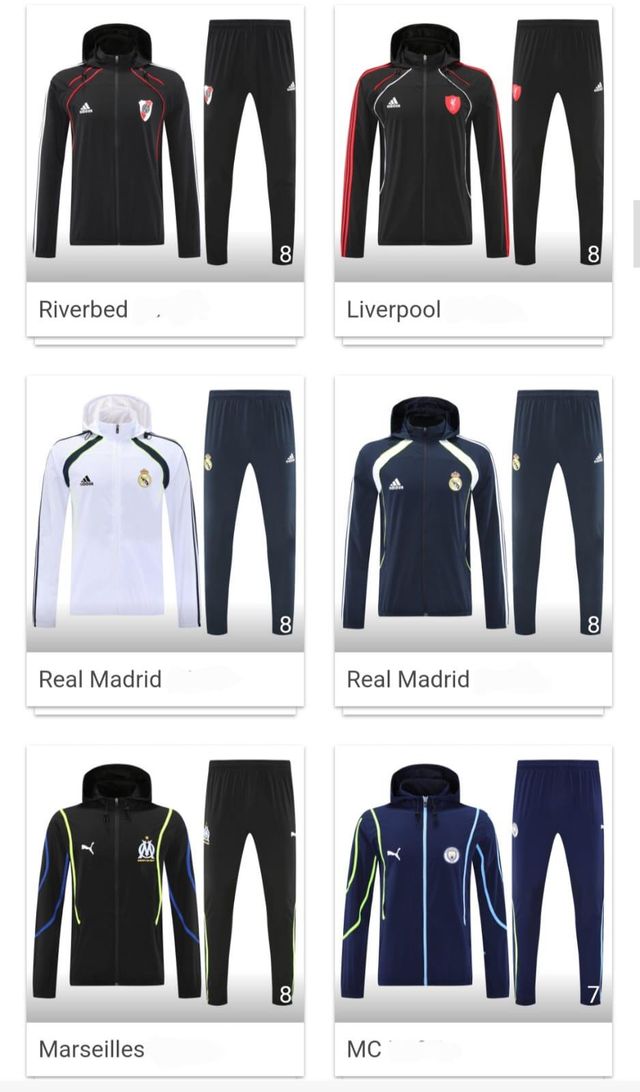 Chandal de adulto y niño