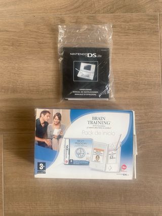 Nintendo DS Lite Blanca + Brain Training