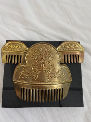 Peinetas Fallera Niña Doradas