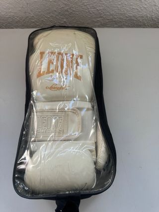 2 pares deGuantes Boxeo Leone Black Edition Nuevos