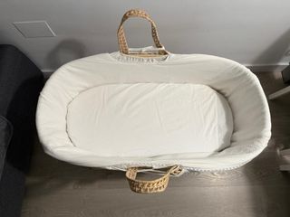 Moisés de ratán para bebé