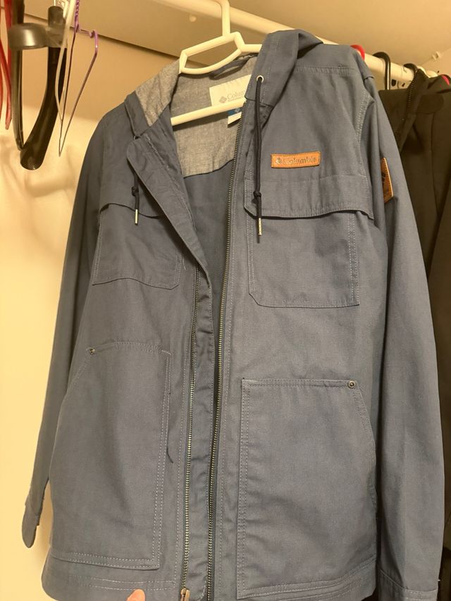 Chaqueta Columbia Hombre Azul