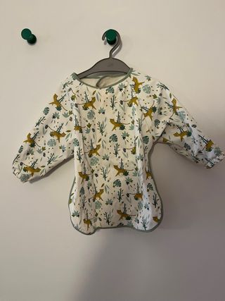 Babero mangas BLW estampado animales