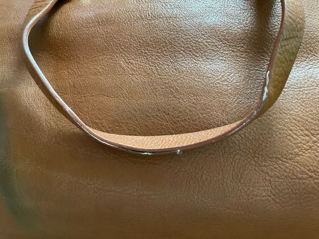 Bolso Piel Zara Marrón