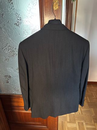 Traje negro de vestir, cintura de pantalon 97