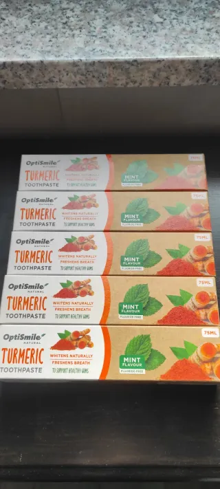 OptiSmile Dentifricio Turmeric Mint 75ml
