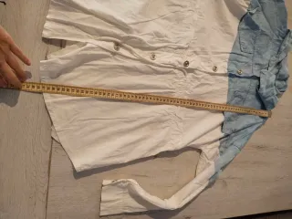 Camisa/Blusa vaquera y blanca