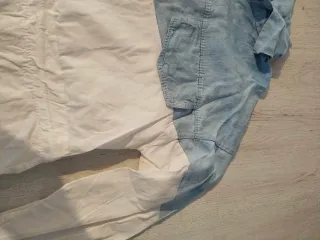 Camisa/Blusa vaquera y blanca