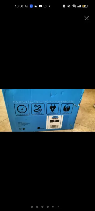 Hoverboard F24 6.5 Negro