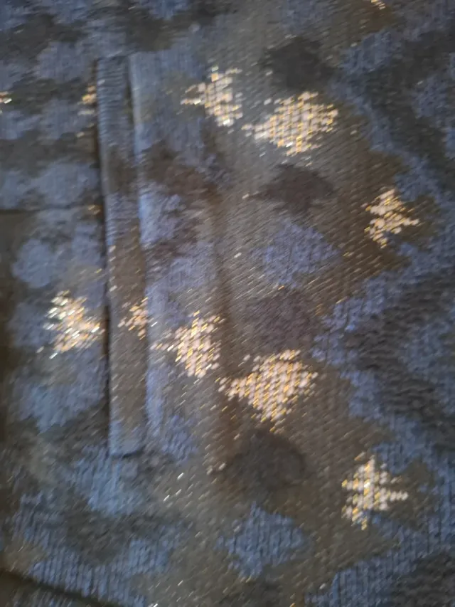 Pantalón corto Morgan azul marino hilo plata