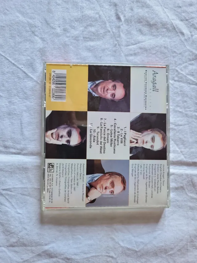 CD Aragall Recital English Chamber Orchestra