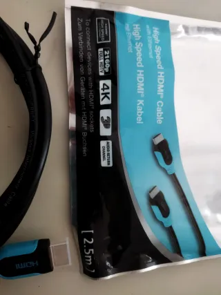 Cable HDMI High Speed 2.5m