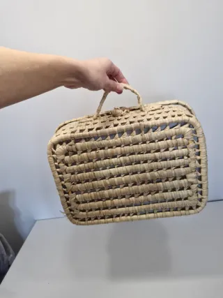 Cesta de mimbre Suavinex