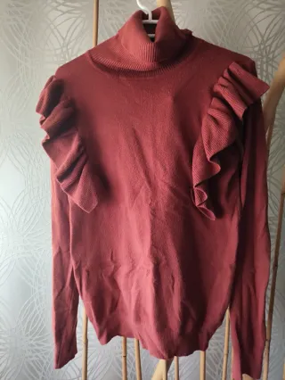 Jerseys lote cuello alto con volantes Talla S