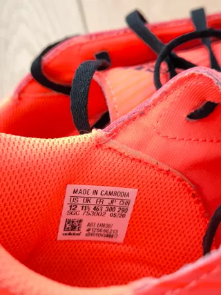 Zapatillas Fútbol Sala Adidas Talla 46 naranja