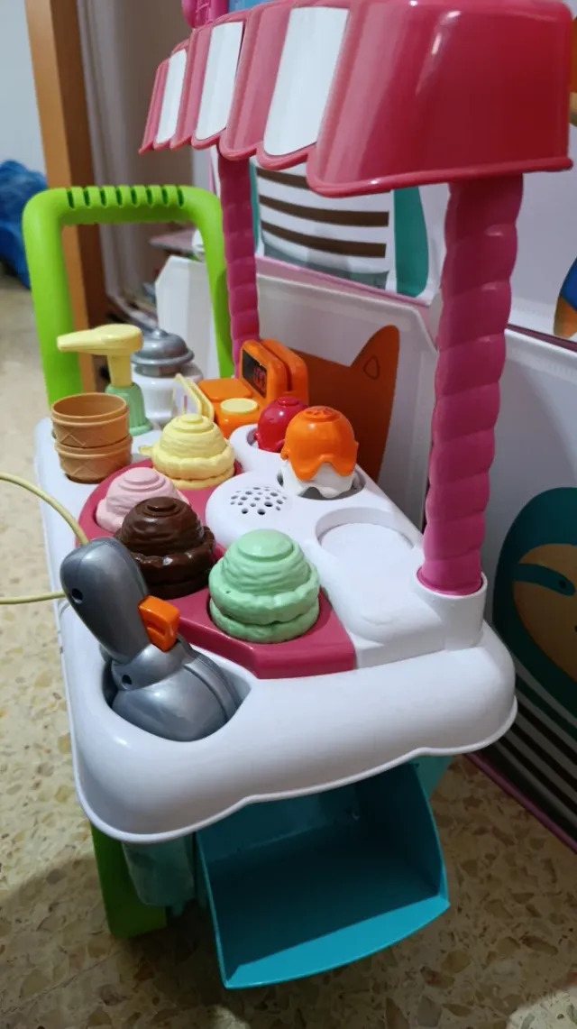 Carrito de helados LeapFrog Colores y Sabores
