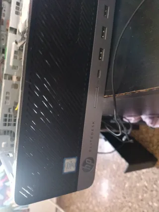 Hp torre ordenador i5 8500 12 GB ran ddr4