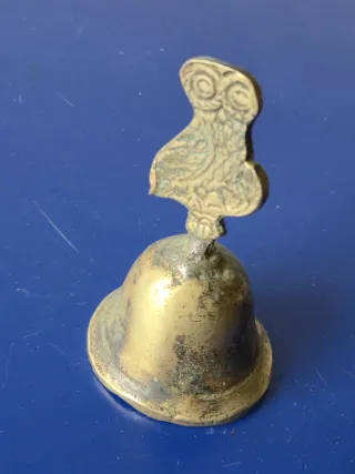 Antico Campanellino in ottone