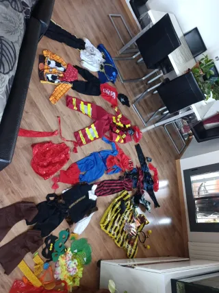 Lote Disfraces Variados Talla Única