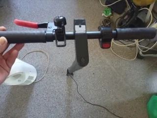 Timón patinete eléctrico con pantalla