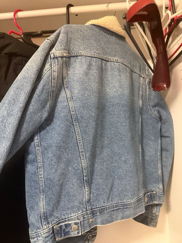 Chaqueta vaquera forrada hombre