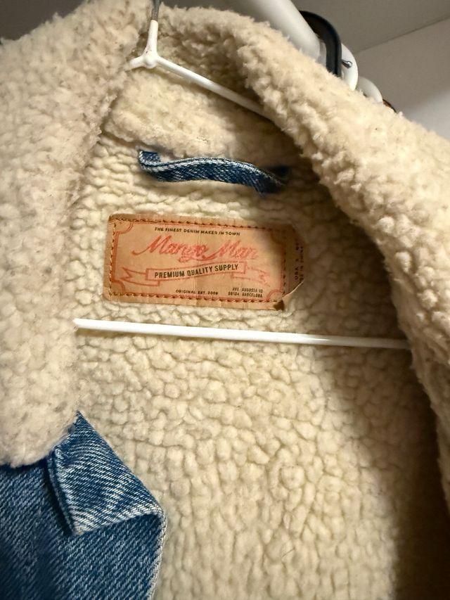 Chaqueta vaquera forrada hombre