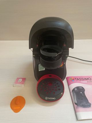Cafetera Tassimo Happy Friendly Bosch Roja