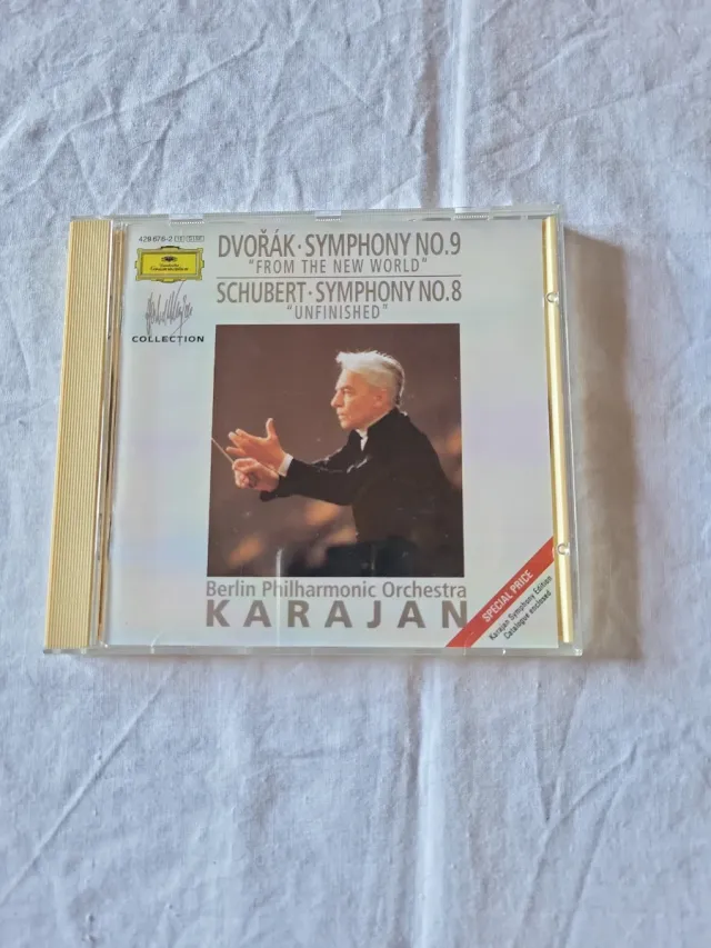 CD Dvorak Sinfonía 9 Schubert Sinfonía 8