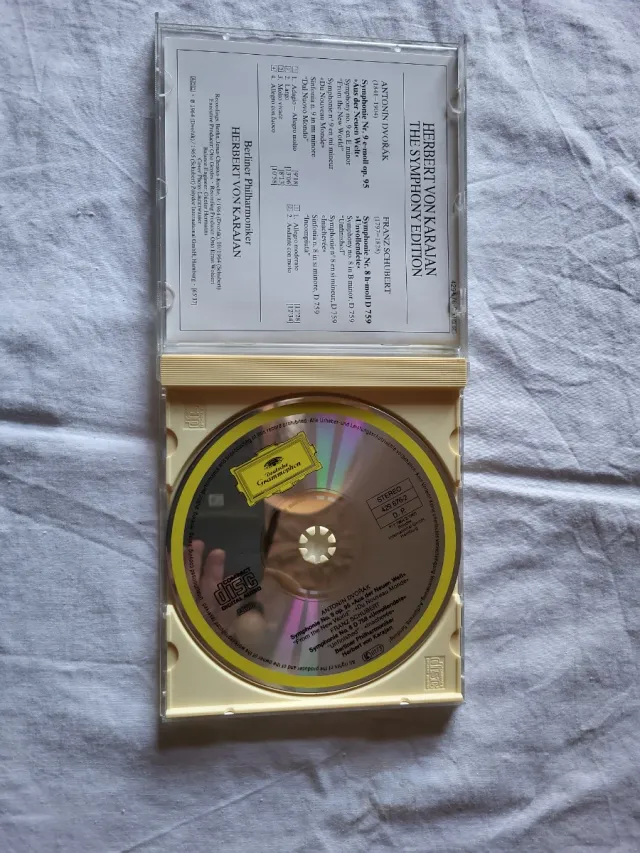 CD Dvorak Sinfonía 9 Schubert Sinfonía 8
