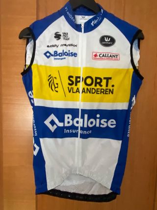 Chaleco fino Vermarc Team Vlaanderen Talla XS