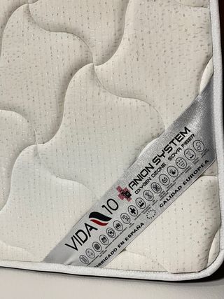 Colchón VIDA 10 Anion System con Somier