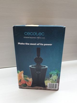 Exprimidor Cecotec Essentialvita Hyden 600