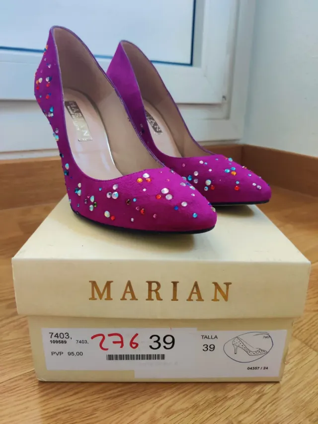 Zapatos de fiesta Marian Talla 39