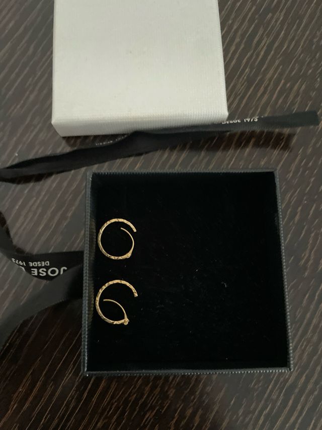 Argollas finas de oro
