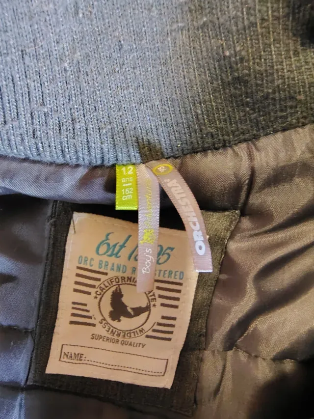 Cappotto bambino taglia 12 anni (152 cm). Orchestra