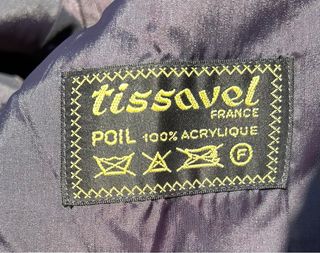 Abrigo señora imitacion vison