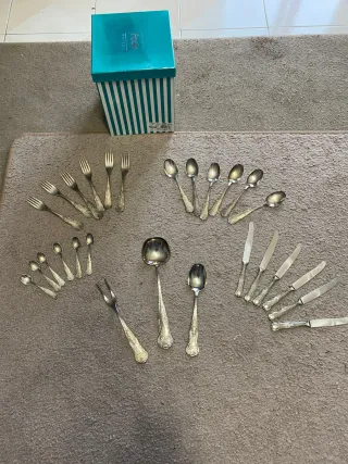 Set posate Argento 800