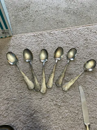 Set posate Argento 800