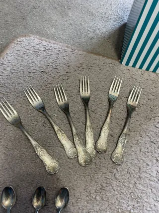 Set posate Argento 800