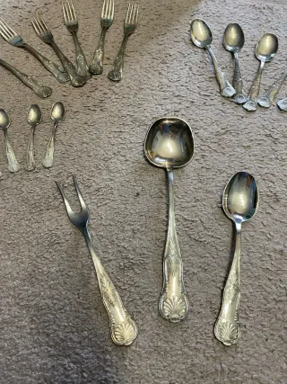 Set posate Argento 800