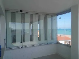 Cortinas de cristal para balcón