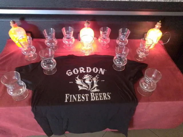 Set 12 Bicchieri Gordon + T-shirt