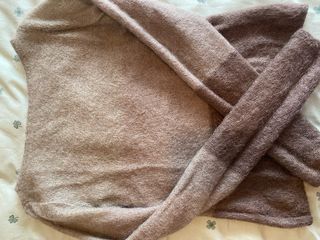 Jersey mujer marrón lana talla S marca Caramelo