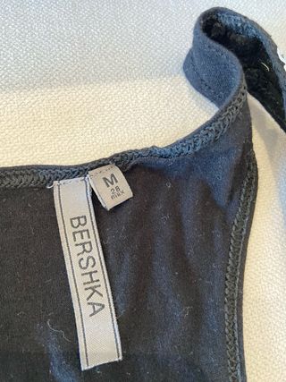 Top lentejuelas plateadas y negras