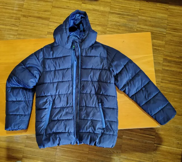 Cappotto Benetton bambino 140cm blu