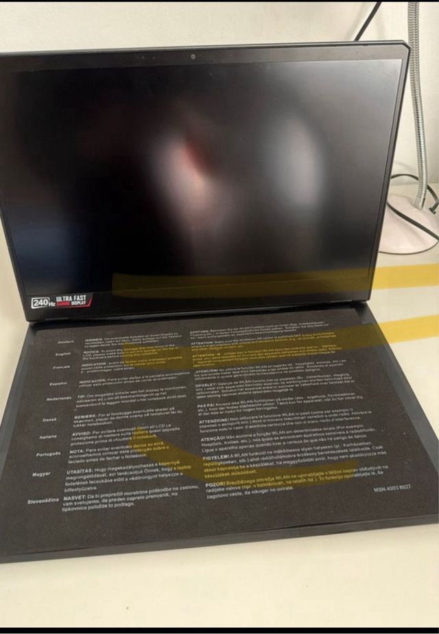 MSI Gaming Laptop 240Hz