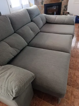 Sofá Chaiselongue Gris