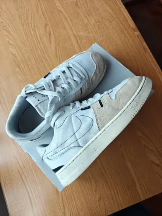 Zapatillas Nike Squash Type Beige/Blanco