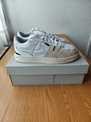 Zapatillas Nike Squash Type Beige/Blanco