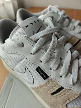 Zapatillas Nike Squash Type Beige/Blanco